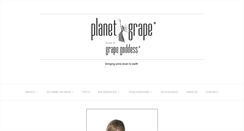 Desktop Screenshot of planetgrape.com